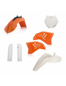 KIT PLÁSTICOS COMPLETO ACERBIS KTM SX 65 2012 - 2015 COR ORIGINAL